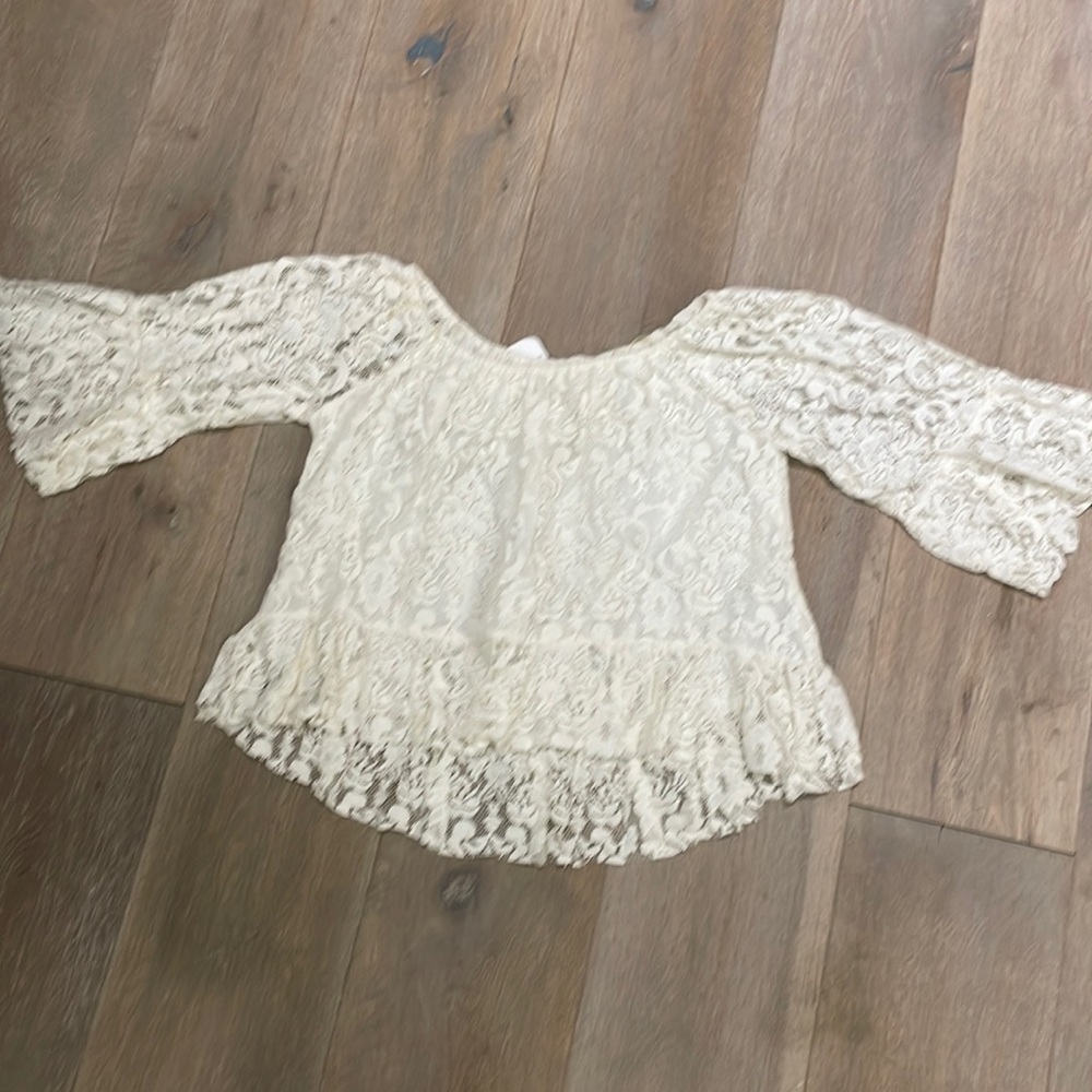 Lacey crop top